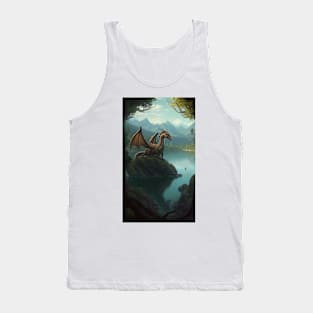 Lake Dragon Tank Top